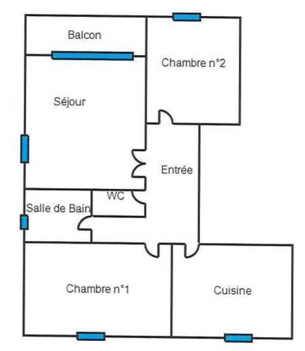 Appartement 3 Pieces Coeur Ville Quiberon Luaran gambar